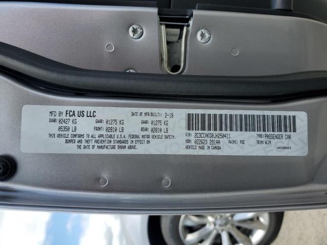 2C3CCAKG0JH250411 Chrysler 2018