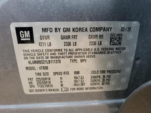 KL4MMBS21LB111370 Buick l1h - di, vvt, alum, css prime