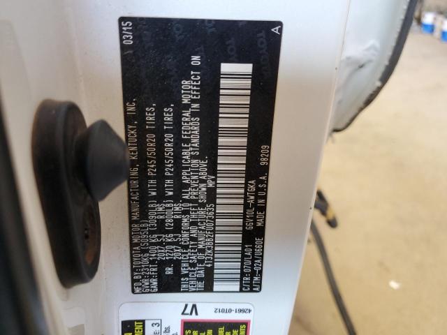 4T3ZK3BB2FU073635 Toyota VENZA LE