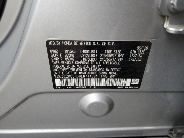 3CZRU5H39LM714681 Honda r18z9