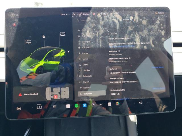 5YJYGDEE8MF218012 Tesla Model Y