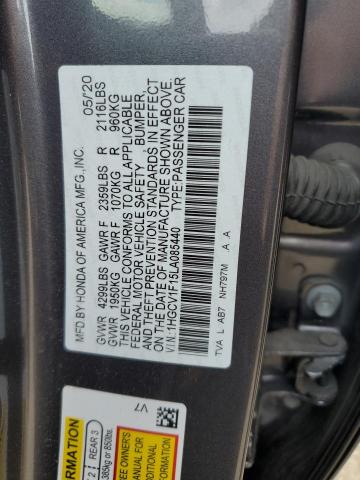 1HGCV1F15LA085440 Honda l15be