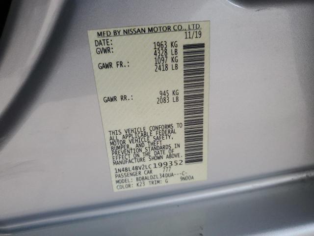1N4BL4BV2LC199352 Nissan 2020