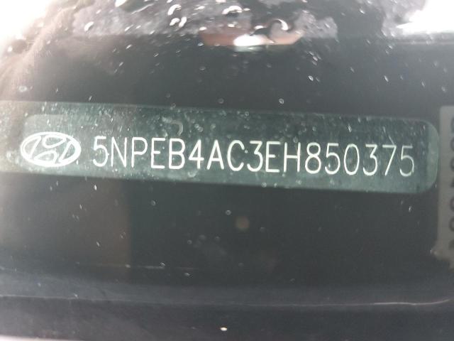 5NPEB4AC3EH850375 Hyundai SONATA GLS