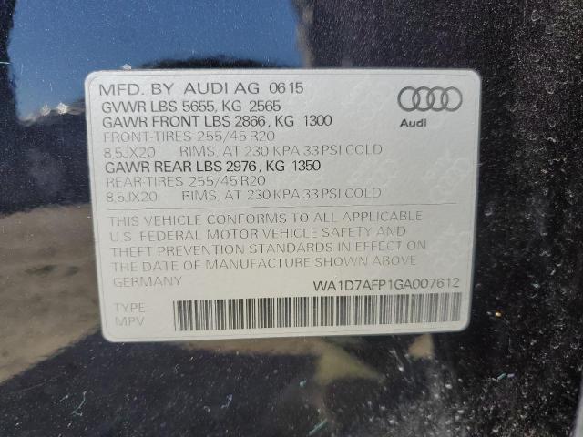 WA1D7AFP1GA007612 Audi Q5