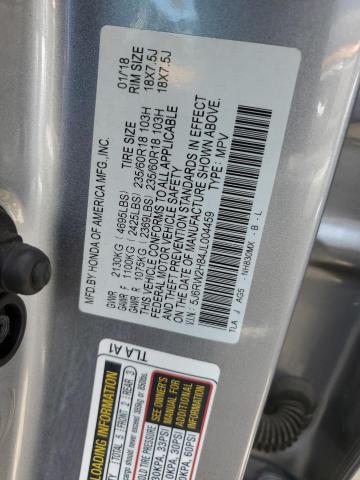 5J6RW2H84JL004459 Honda l15be