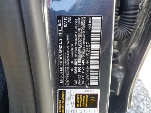 55SWF4JB9FU092587 Mercedes-Benz 2015