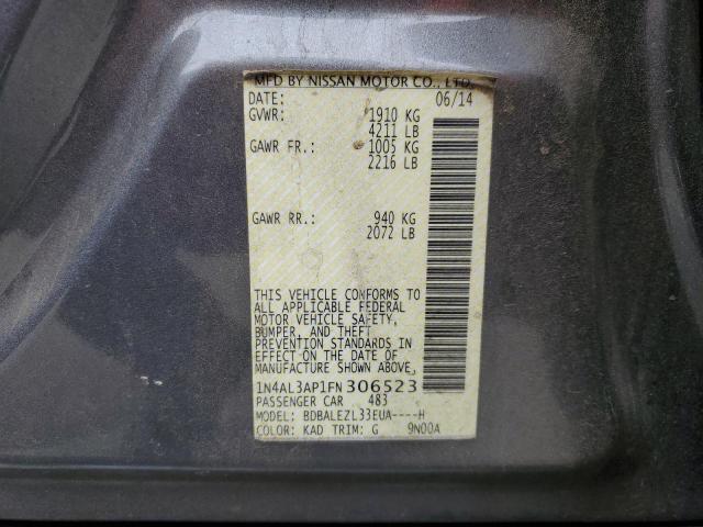 1N4AL3AP1FN306523 Nissan 2015
