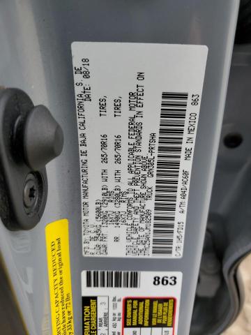 3TMCZ5AN1JM182509 Toyota TACOMA DOU