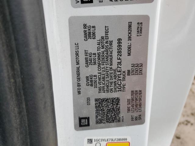 1GC3YLE73LF285999 Chevrolet Silverado