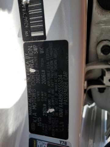 KNAFX4A89G5555234 KIA FORTE EX