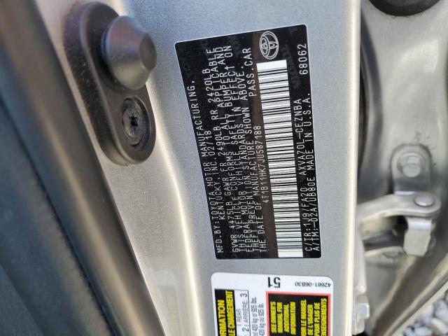 4T1B11HK7JU587188 Toyota CAMRY L