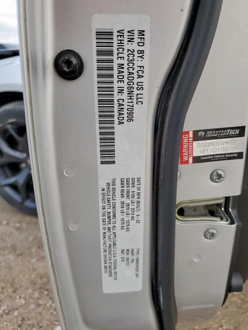 2C3CCADG6NH170906 Chrysler 300 TOURIN