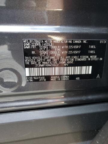 2T3RWRFV6RW208437 Toyota Rav4 Xle