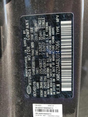 KM8J23A43LU147066 Hyundai gdi nu