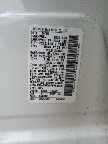 JN8AS5MV0FW765009 Nissan Rogue