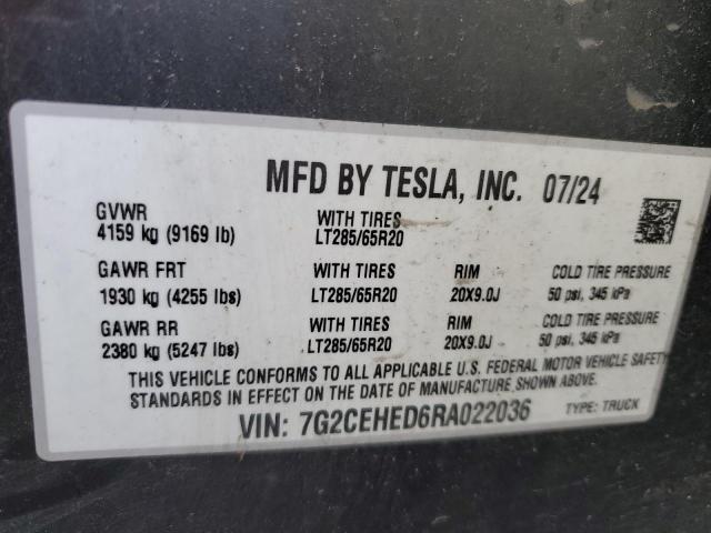 7G2CEHED6RA022036 Tesla 2024