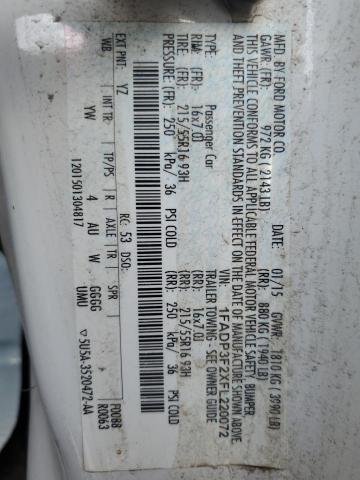 1FADP3F2XFL220072 Ford FOCUS SE
