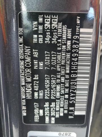 5XYZU3LB1HG493879 Hyundai gdi theta ii