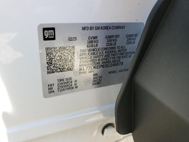 KL77LKEP6SC246878 Chevrolet lbp