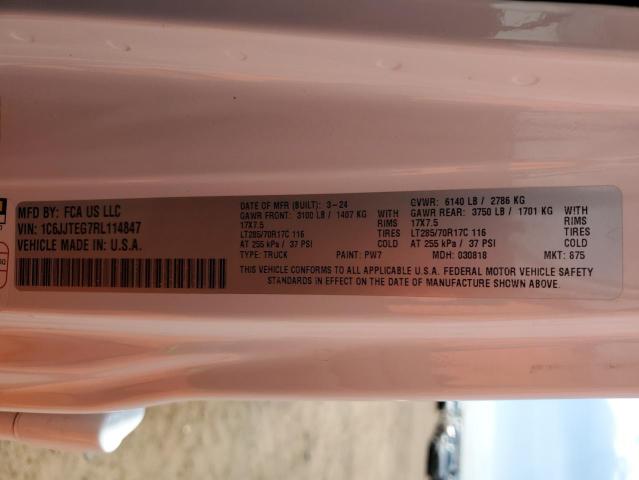 1C6JJTEG7RL114847 Jeep 2024