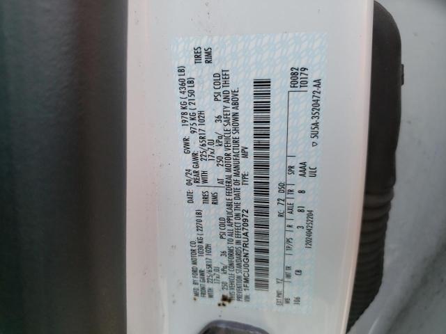 1FMCU0GN7RUA70972 Ford dragon gtdi