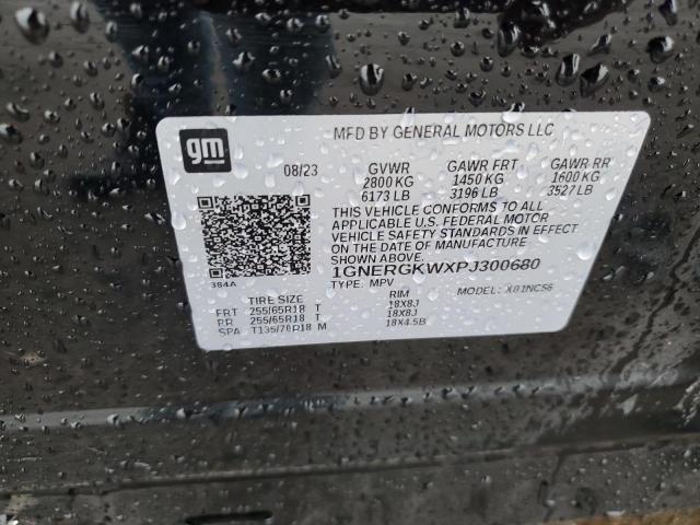 1GNERGKWXPJ300680 Chevrolet TRAVERSE L