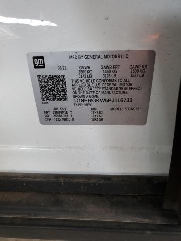 1GNERGKW5PJ116733 Chevrolet lfy