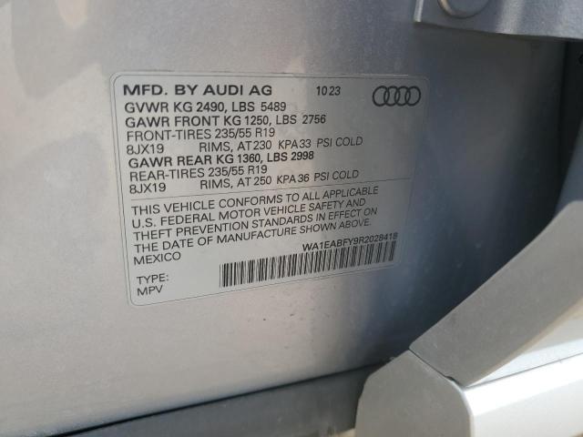 WA1EABFY9R2028418 Audi Q5 PREMIUM