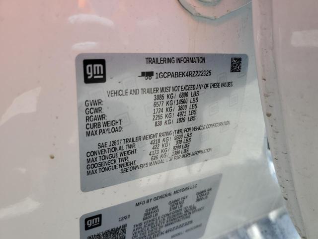1GCPABEK4RZ222325 Chevrolet l3b