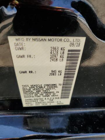 1N4BL4DV7KC112198 Nissan ALTIMA SV