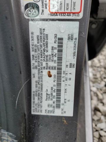 3FADP4BJ2EM203718 Ford FIESTA SE