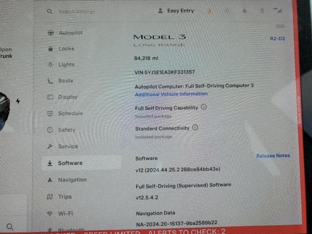 5YJ3E1EA3KF331357 Tesla 2019