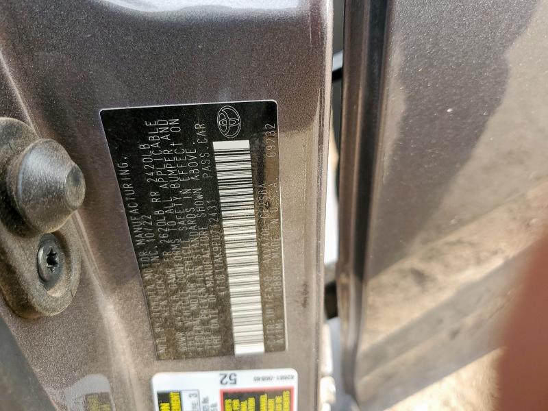 4T1G11AK9PU742431 Toyota a25a-fks