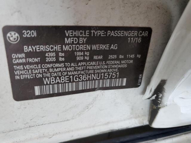 WBA8E1G36HNU15751 BMW 2017