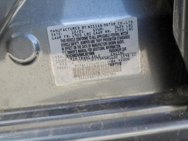 3N1CN8DV9ML921986 Nissan 2021