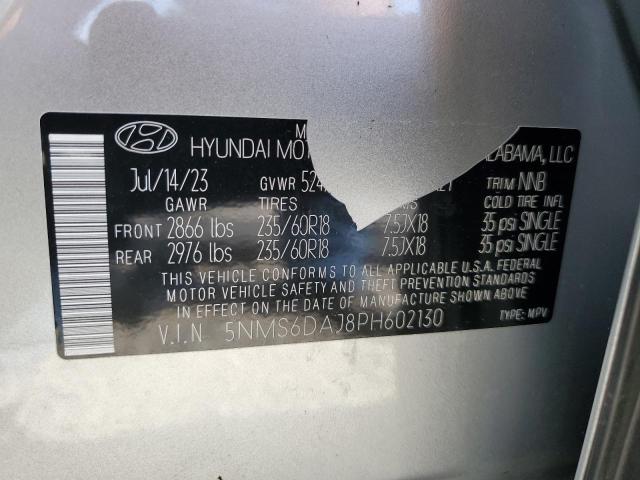 5NMS6DAJ8PH602130 Hyundai gdi theta iii