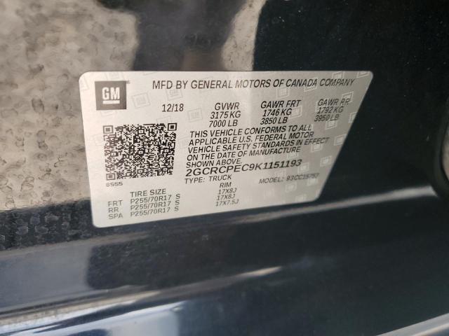 2GCRCPEC9K1151193 Chevrolet Silverado