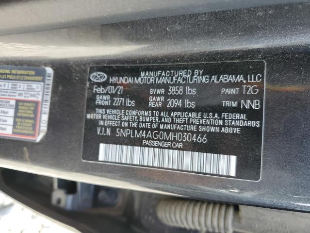 5NPLM4AG0MH030466 Hyundai mpi nu pe