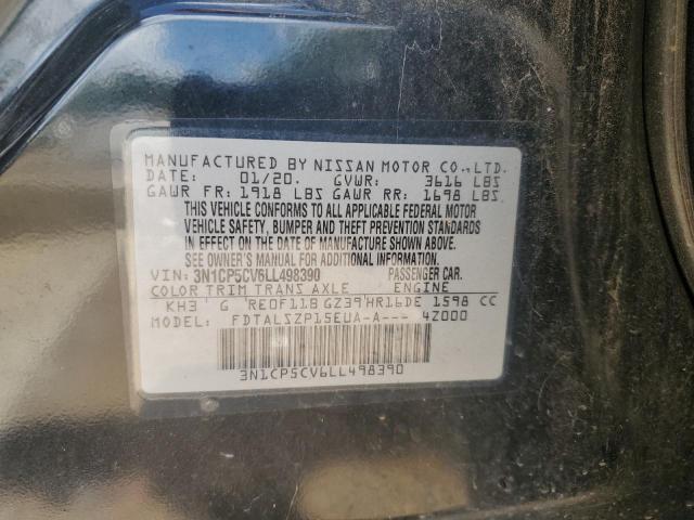 3N1CP5CV6LL498390 Nissan Kicks