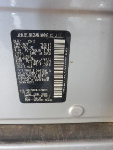JN8AY2NC4JX500803 Nissan Armada