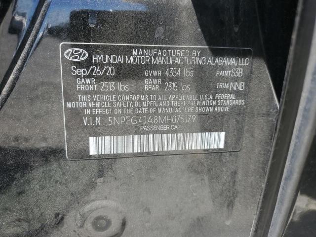 5NPEG4JA8MH075179 Hyundai gdi theta iii