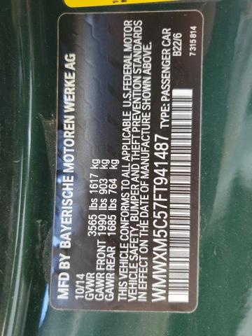 WMWXM5C57FT941487 Mini Hardtop