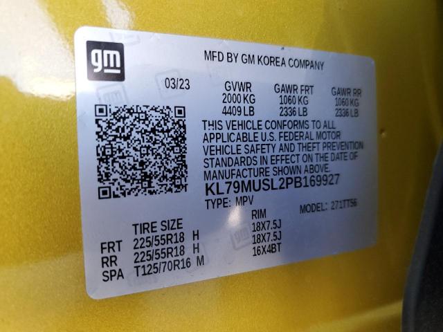 KL79MUSL2PB169927 Chevrolet l3t