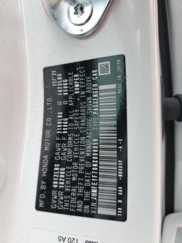 JHMFE1F70NX008859 Honda CIVIC EX
