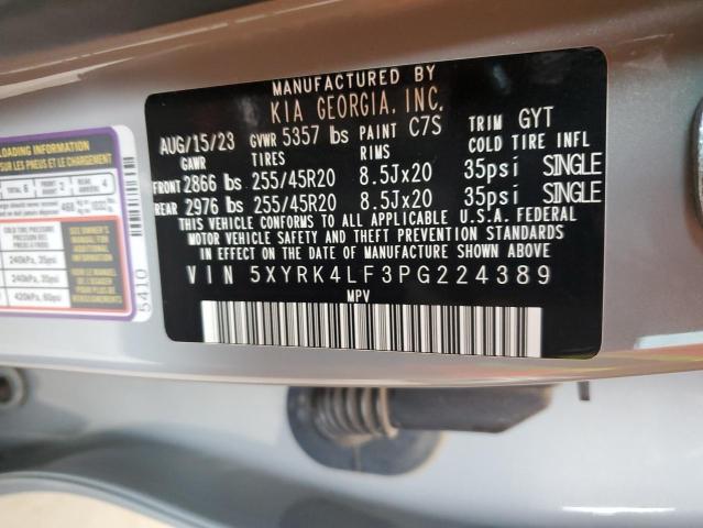 5XYRK4LF3PG224389 KIA t-gdi theta-iii