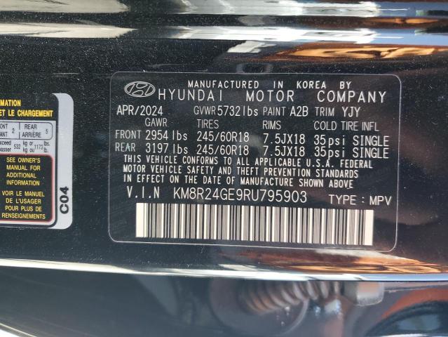 KM8R24GE9RU795903 Hyundai gdi lambda ii