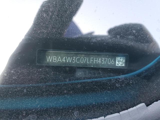 WBA4W3C07LFH43706 BMW 430I
