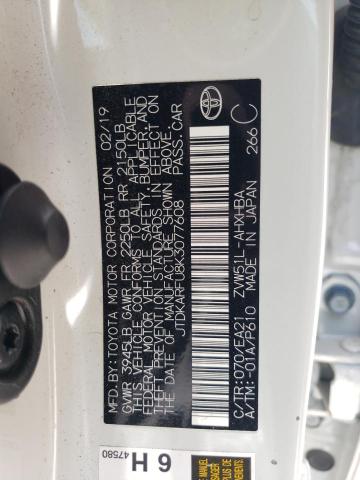 JTDKARFU8K3077608 Toyota Prius