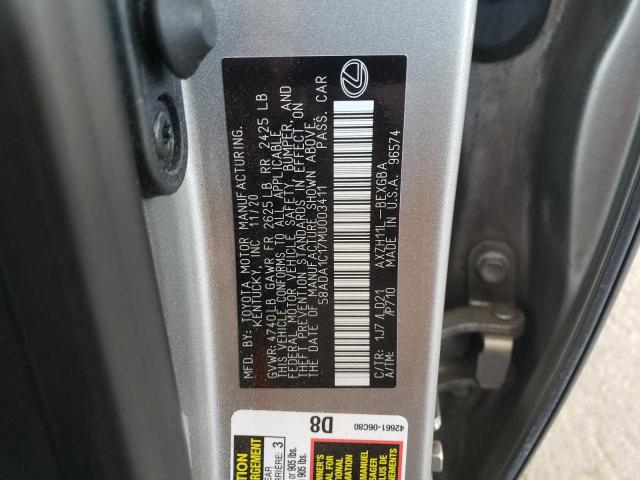 58ADA1C17MU003411 Lexus a25a-fxs, 3nm
